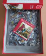 Image of the puzzle 1000, Jumbo, The Young Mozart + CD, Complete, Picture of the bag and CD