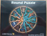 Image of the puzzle 1000, Pinshidai, Blazing with Color (Zodiac), Factory Sealed, Picture of the box