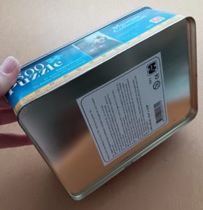 Image of the puzzle 500, Jumbo, The Kitchen Maid, by Johannes Vermeer, Complete, Picture of the box