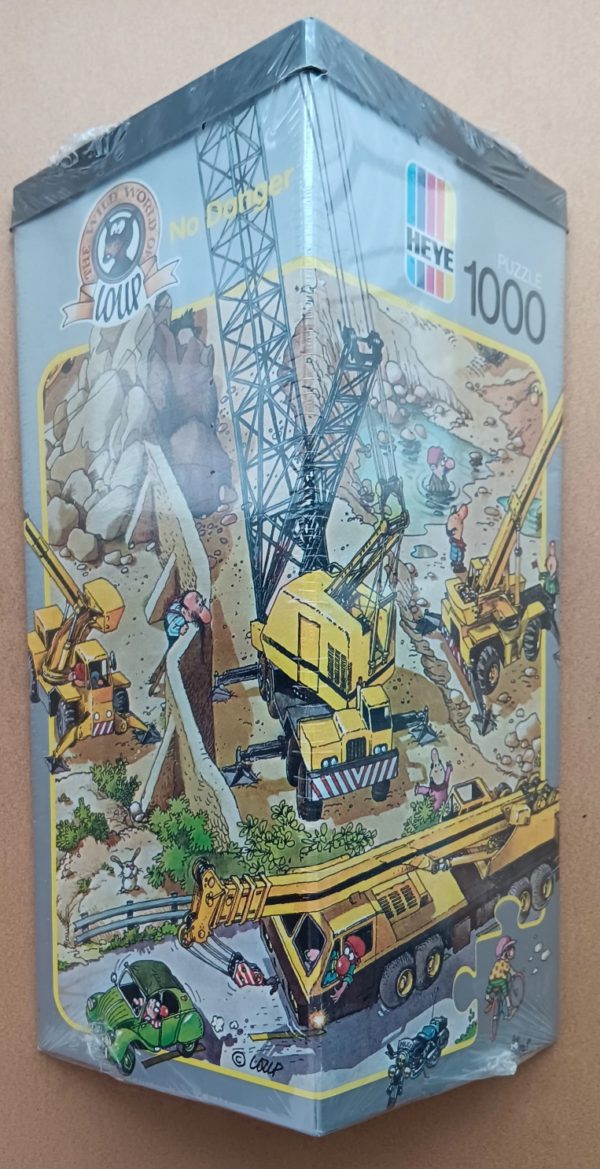 Image of the puzzle 1000, Heye, No Danger, by Jean-Jacques Loup, Factory Sealed, Picture of the box