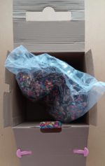 Image of the puzzle 550, Pearl, The Impossible Puzzle, Sealed Bag, Picture of the bag