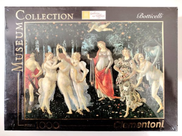 Image of the puzzle 1000, Clementoni, Allegory of Spring, Botticelli, Factory Sealed, Picture of the box