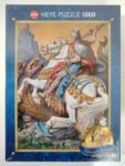 Image of the puzzle 1000, Heye, St. George, James Rieck, Factory Sealed, Picture of the box