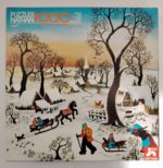 Image of the puzzle 1000, Nathan, Christmas in the Country, Marija Peti, Sealed Bag, Picture of the box