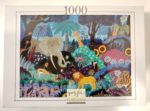 Image of the puzzle 1000, Nathan, The Jungle, Alain Thomas, Factory Sealed, Picture of the box