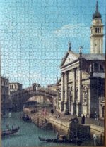 Image of the puzzle 1000, Mondopuzzle, Capriccio, by Canaletto, Complete, Picture of the puzzle