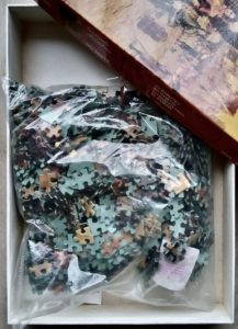 Image of the puzzle 1000, Nathan, Chez Manette, by Henri Victor Lesur, Sealed Bag, Picture of the bag