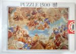 Image of the puzzle 1500, Educa, Trionfo degli Asburgo, Luca Giordano, Factory Sealed, Picture of the box