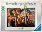 Image of the puzzle 1500, Ravensburger, The Metamorphosis of Narcissus, by Salvador Dalí, Factory Sealed, Picture of the box