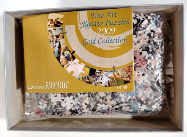 Image of the puzzle 1500, Ricordi, The Origin of the Milky Way, by Tintoretto, Sealed Bag, Picture of the bag