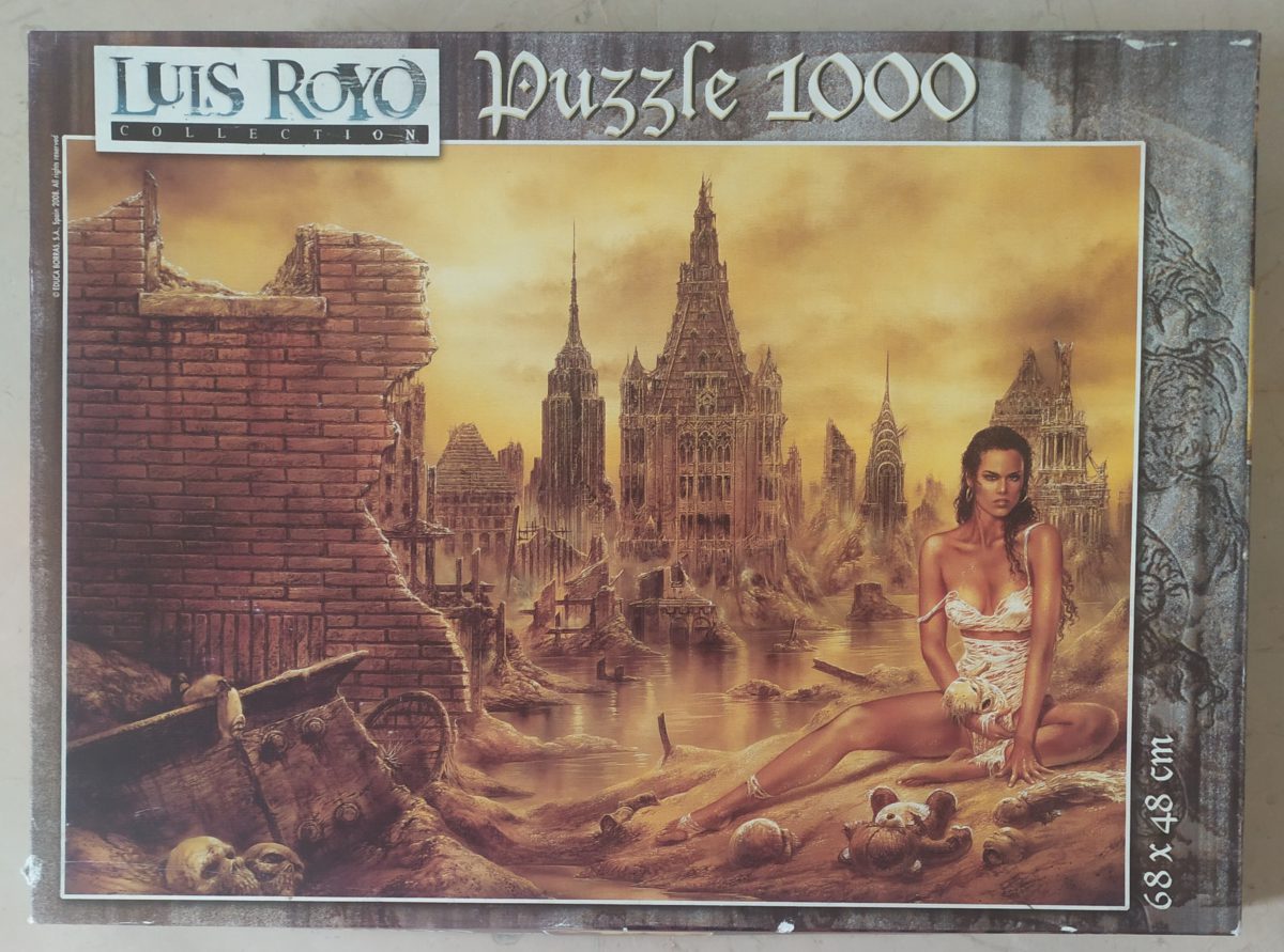 1000, Educa, Dolls, by Luis Royo, Sealed Bag, Listed by Barebrain Image of the puzzle 1000, Educa, Dolls, by Luis Royo, Sealed Bag, Picture of the box