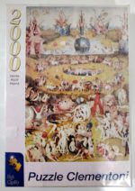 Image of the puzzle 2000, Clementoni, The Garden of Earthly Delights, Bosch, Factory Sealed, Picture of the box