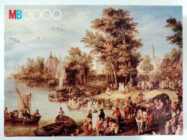 Image of the puzzle 3000, MB, The Cove, Jan Brueghel the Elder, Sealed Bag, Picture of the box