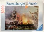 Image of the puzzle 3000, Ravensburger, Bombardment of Algiers, by Chambers, Factory Sealed, Picture of the box