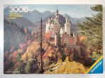 Image of the puzzle 3000, Ravensburger, Neuschwanstein Castle, Sealed Bag, Picture of the box