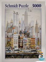 Image of the puzzle 3000, Schmidt, New York, François Zenner, Sealed Bag, Picture of the box