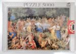 Image of the puzzle 5000, Educa, The Feast of the Gods, Van Balen, Factory Sealed, Picture of the box
