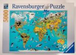 Image of the puzzle 5000, Ravensburger, Fascination Earth, Gerold Como, Sealed Bag, Picture of the box