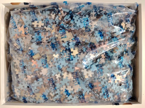 Image of the puzzle 5000, Ravensburger, Fascination Earth, Gerold Como, Sealed Bag, Picture of the bag