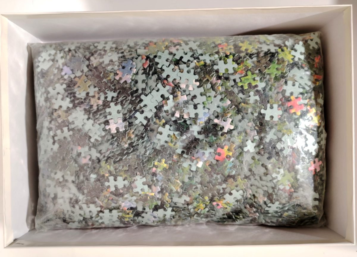 Image of the puzzle 6000, MB, Japanese Garden, Sealed Bag, Picture of the bag