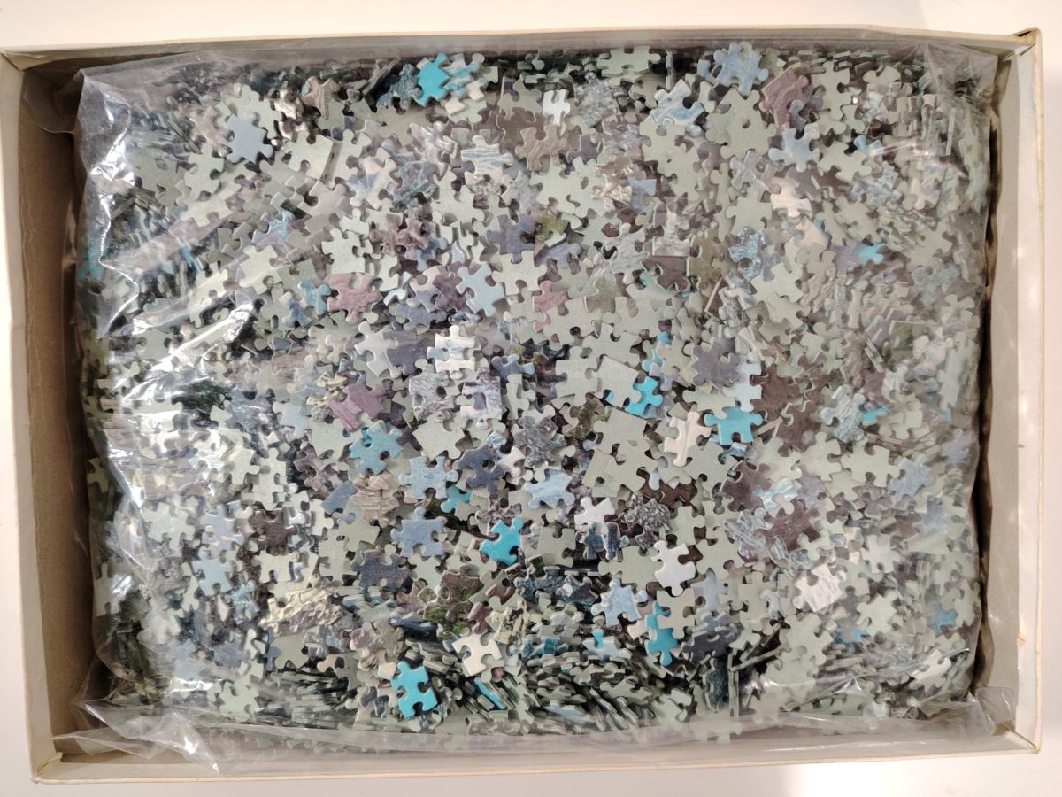 Image of the puzzle 6000, Schmidt, Glacier, Sealed Bag, Picture of the bag