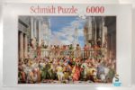 Image of the puzzle 6000, Schmidt, The Wedding at Cana, by Paolo Veronese, Factory Sealed, Picture of the box