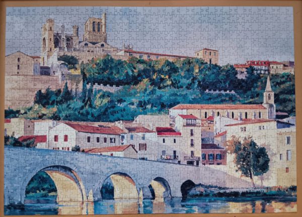 Image of the puzzle 1000, Puzzelman, French Reflection, by Robert Schaar, Complete, Picture of the puzzle
