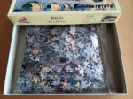 Image of the puzzle 1000, Puzzelman, French Reflection, by Robert Schaar, Complete, Picture of the bag