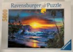 Image of the puzzle 5000, Ravensburger, Daybreak, Christian Riese Lassen, Factory Sealed, Picture of the box