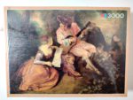 Image of the puzzle 3000, MB, The Scale of Love, by Jean-Antoine Watteau, Factory Sealed, Picture of the box