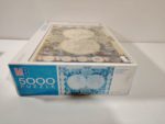 Image of the puzzle 5000, MB, New World Map, by Gaspar Baillieul, Factory Sealed, Picture of the Box