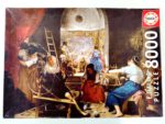 Image of the puzzle 8000, Educa, Las Hilanderas, Velázquez, Sealed Bag, Picture of the box