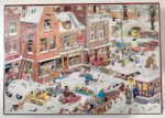 Image of the puzzle 5000, Jumbo, Street Life, by Jan van Haasteren, Factory Sealed, Picture of the box