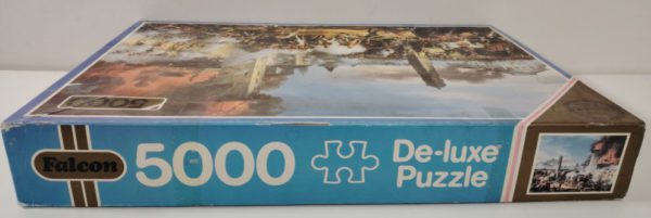 Image of the puzzle 5000, Falcon, The Attack and taking of Ratisbon, by Charles Thévenin, Sealed Bag, Picture of the box