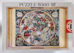 Image of the puzzle 5000, Educa, Celestial Planisphere, by Andreas Cellarius, Sealed Bag, Picture of the box