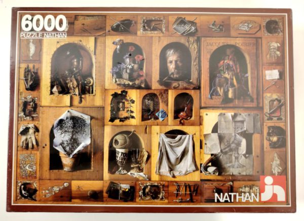 Image of the puzzle 6000, Nathan, The Craftsmen Masterpiece, by Jacques Poirier, Factory Sealed, Picture of the box