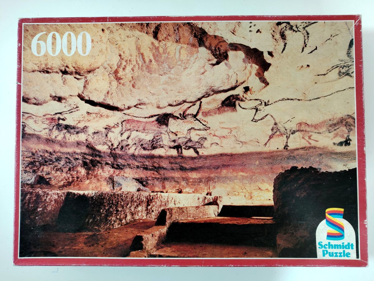 6000, Schmidt, Lascaux Caves, Sealed Bag, Listed by Rare Puzzles Europe Image of the puzzle 6000, Schmidt, Lascaux Caves, Sealed Bag, Picture of the Box