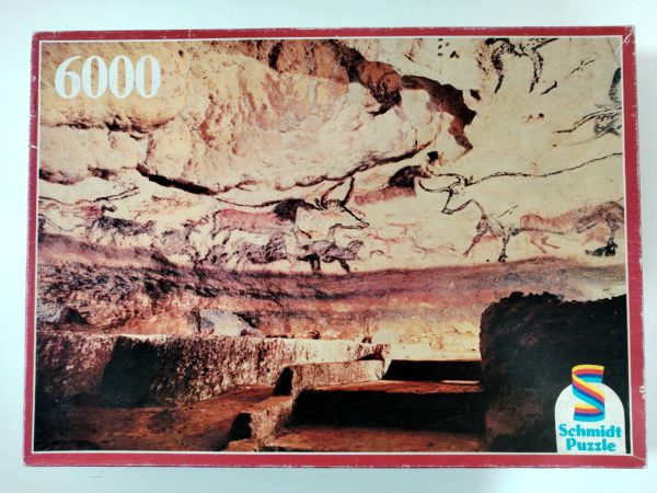 Image of the puzzle 6000, Schmidt, Lascaux Caves, Sealed Bag, Picture of the Box