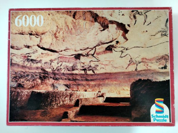 Image of the puzzle 6000, Schmidt, Lascaux Caves, Sealed Bag, Picture of the Box