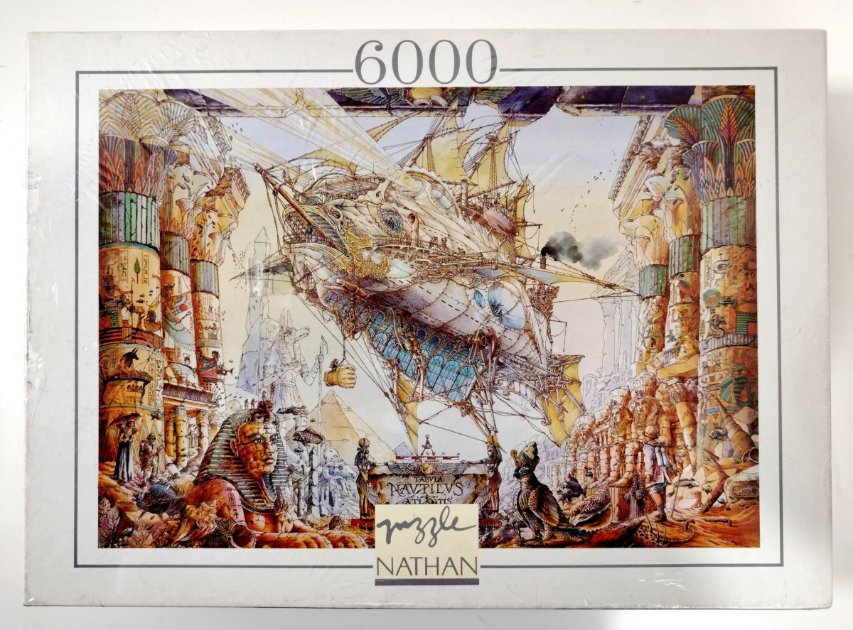 6000, Nathan, Nautilus, Gabor Szittya, Factory Sealed, Listed by RarePuzzlesEurope Image of the puzzle 6000, Nathan, Nautilus, Gabor Szittya, Factory Sealed, Picture of the box