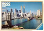 Image of the puzzle 5000, Ravensburger, New York City, Sealed Bag, Picture of the box