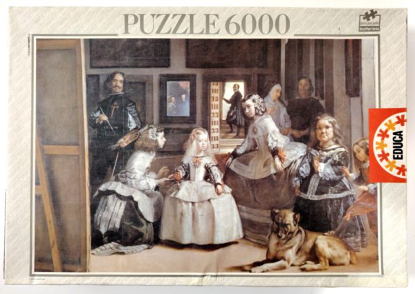 Image of the puzzle 6000, Educa, Las Meninas (fragment), Diego Velázquez, Sealed Bag, Picture of the box
