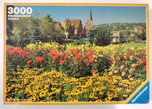 Image of the puzzle 3000, Ravensburger, In All Their Glory, Sealed Bag, Picture of the box