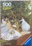 Image of the puzzle 500, Ravensburger, Women in the Garden, by Claude Monet, Complete, Picture of the box