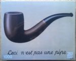 Image of the puzzle 1000, Today is Art Day, The Treachery of Images, by René Magritte, Factory Sealed, Picture of the box