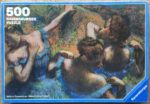 Image of the puzzle 500, Ravensburger, Female Dancers, by Edgar Degas, Complete, Picture of the box