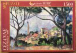 Image of the puzzle 1500, Ricordi, Vue de L'Estaque, by Paul Cézanne, Complete, Picture of the box