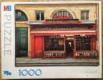 Image of the puzzle 1000, MB, La Boutique Epicerie-Confiserie P. LEGRAND, by André Renoux, Complete, Picture of the box