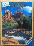 Image of the puzzle 1500, Ravensburger, In Arizona, USA, by Larry Ulrich, Complete, Picture of the box