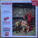 Image of the puzzle 1000, KS Games, Jesters Playing "Cochonnet", by Eduardo Zamacois, Complete, Picture of the box